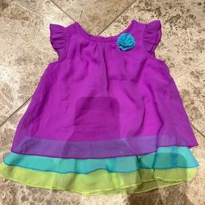 George Vibrant Purple Dress